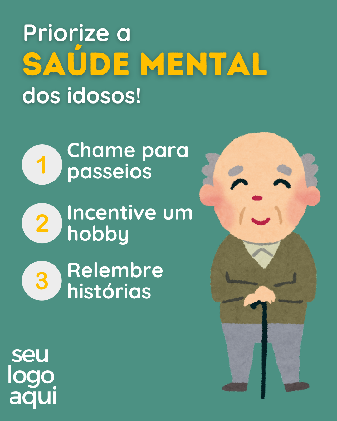 Arte para cuidador de idosos - Mexer o corpo melhora o humor e a disposição